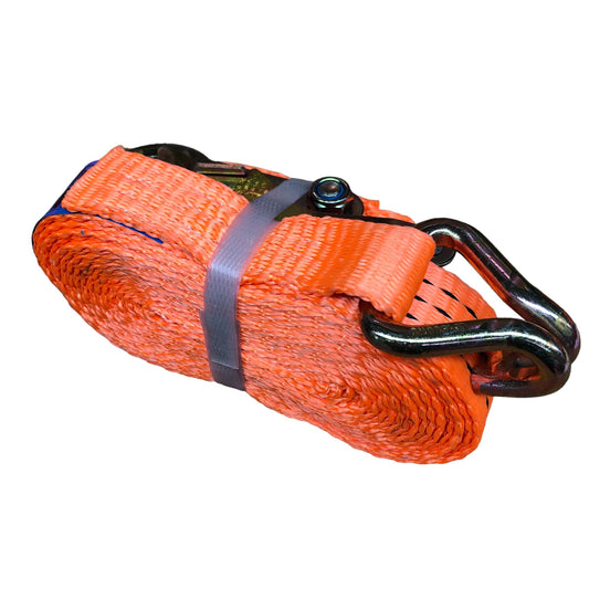 10x Eversteel - Spanband - 2 delig - 3 ton - 6 meter - 35 mm - oranje