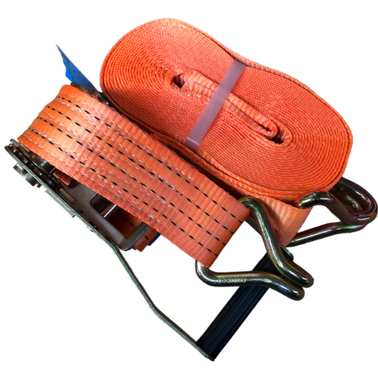 10x Eversteel - Spanband - 2 delig - 5 ton - 5 meter - 50 mm - oranje