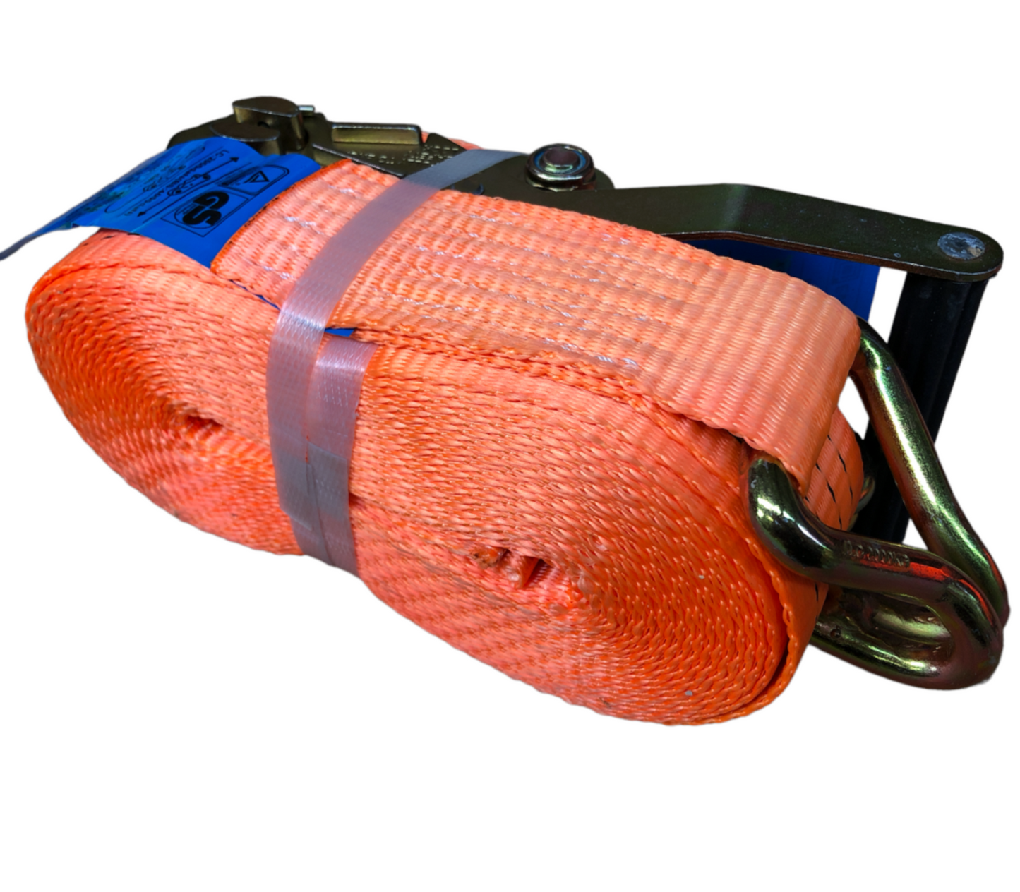 10x Eversteel - Spanband - 2 delig - 5 ton - 5 meter - 50 mm - oranje